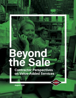 NAED-Cover_ValueAddedSvcs_Beyond-the-Sale