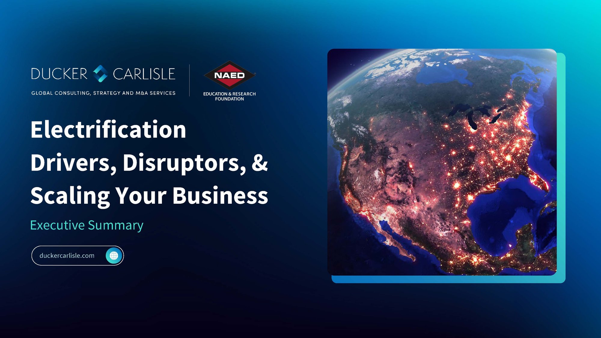 NAED_Electrification_Executive Summary_Cover